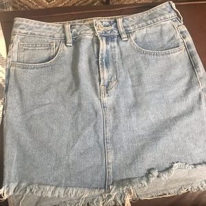 Pac Sun Jean Skirt